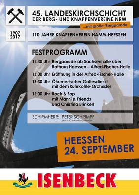 Foto: Die 45. Landeskirchschicht findet am 24.09.2017 in Heessen statt.