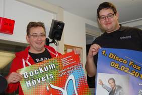 Foto: Ralf Podcholl (links) und Sascha Himmelmann freuen sich auf Euren Besuch im Partyzelt